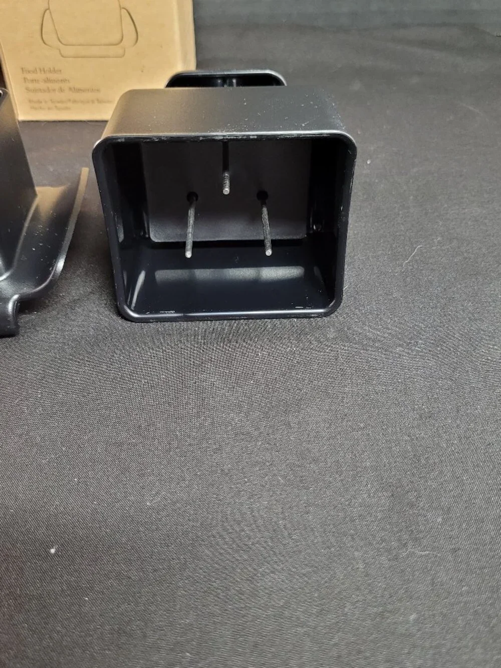 Pampered Chef Black Food Holder for Grating #1124 Kitchen Tool Gadget Retired